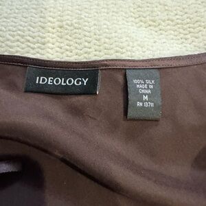 Ideology Brown Women's Blouse